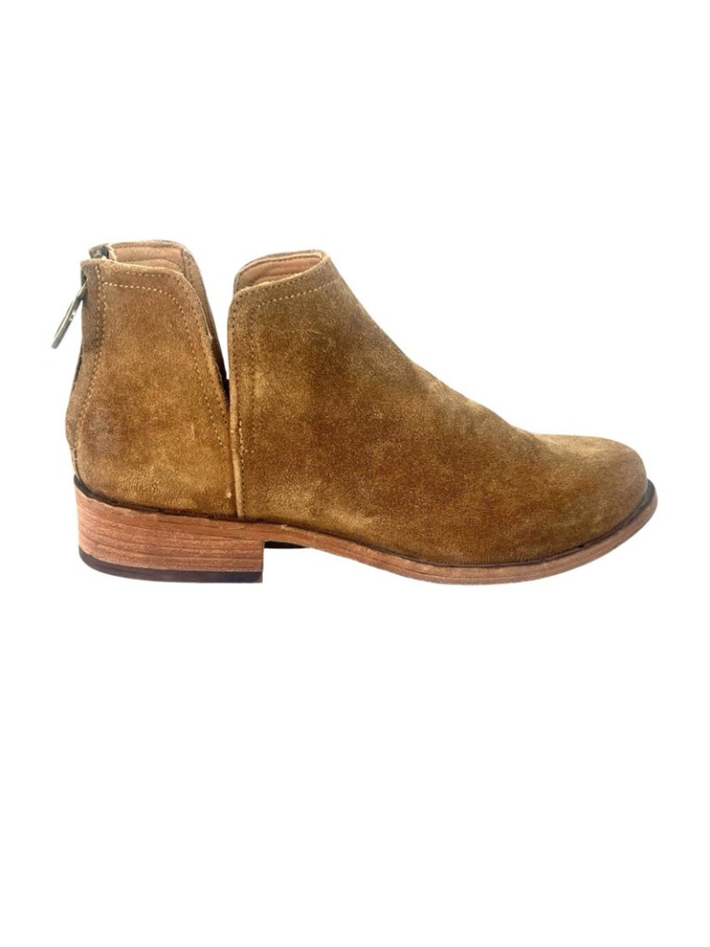 $375 Anthropologie BEEK Falcon Suede Ankle Bootie in Brown Sz 7.5 US - Picture 9 of 10